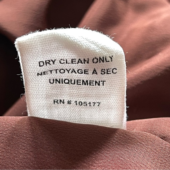 Ulla Johnson Elisa One Shoulder Bow Velvet Midi Dress Puce Dark Cherry Red Sz 4 - Picture 12 of 14